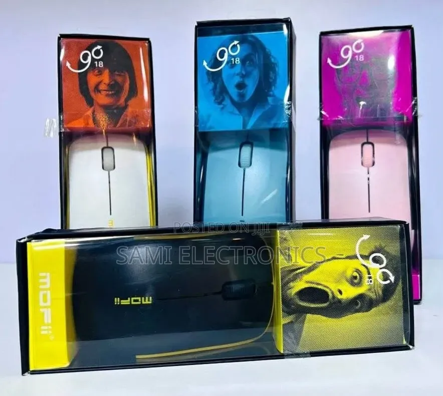 Wireless Mouse Mofii Go18 Wireless Mouse ገመድ አልባ ማውዝ