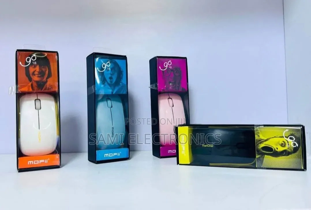 Wireless Mouse Mofii Go18 Wireless Mouse ገመድ አልባ ማውዝ