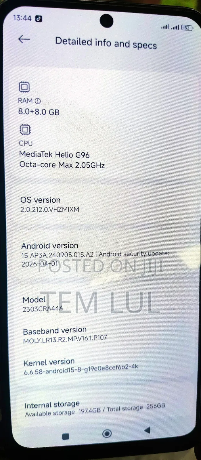 Xiaomi Redmi Note 12S 256 GB Black