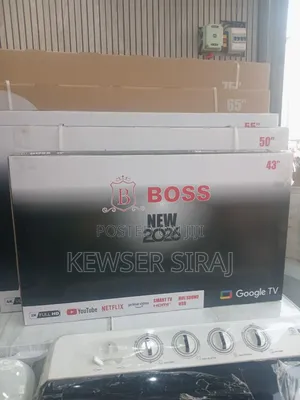 BOSS 43INCH TV Smart Android New 20 26
