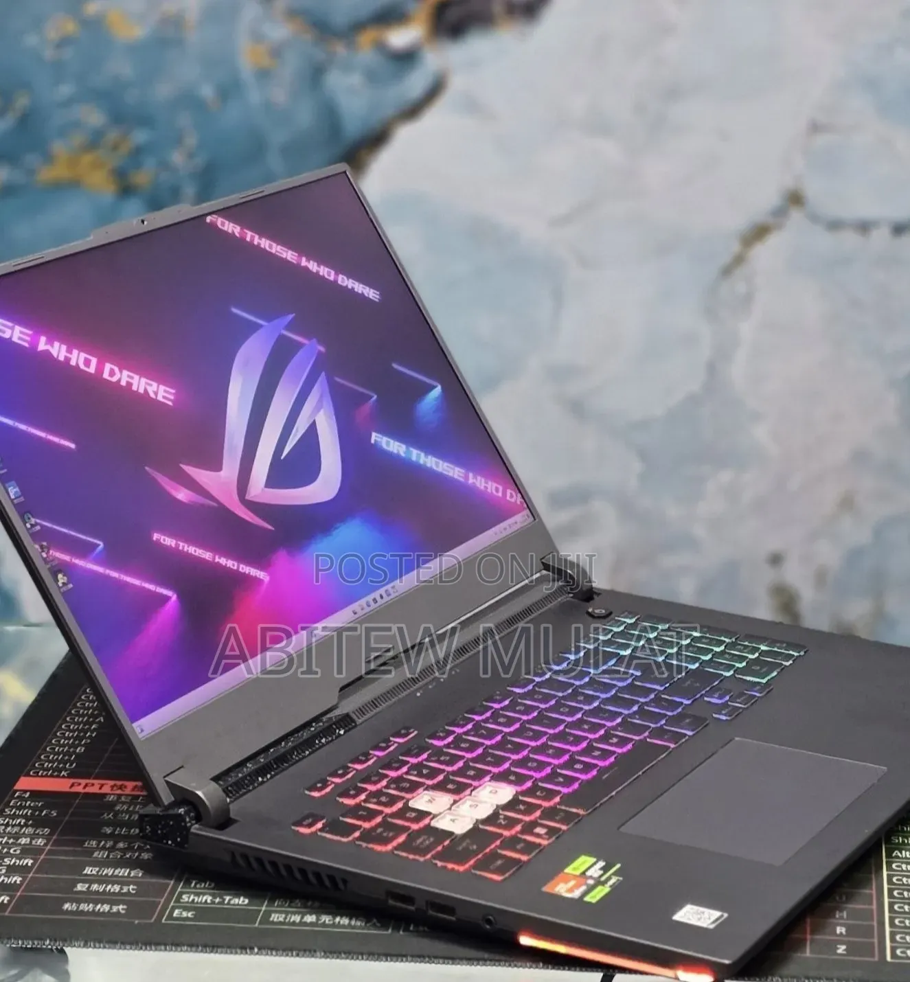 New Laptop Asus ROG Strix G17 16GB AMD Ryzen 9 SSD 1T