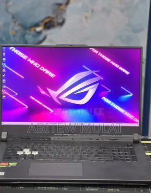 New Laptop Asus ROG Strix G17 16GB AMD Ryzen 9 SSD 1T