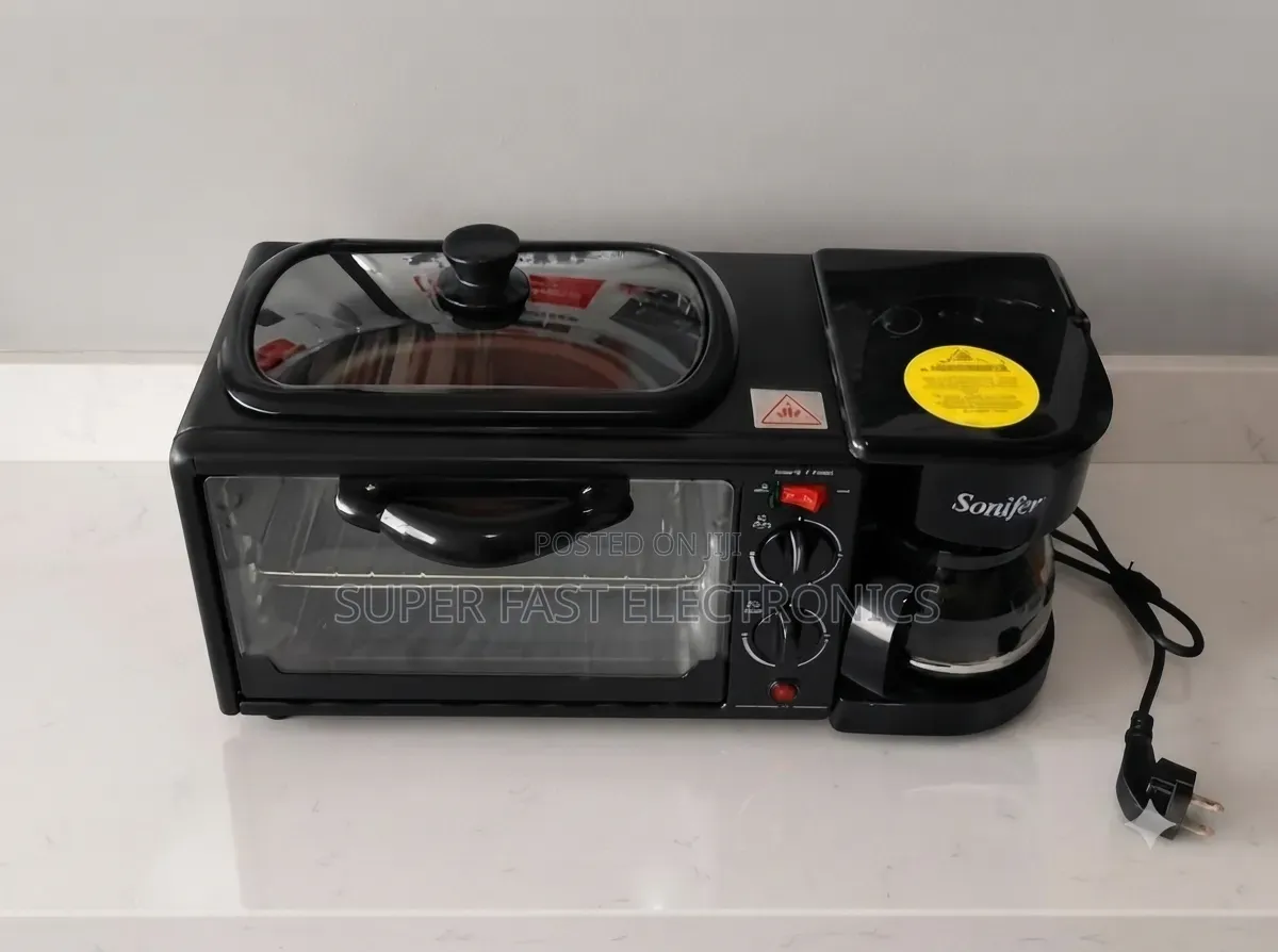 Sonifer Breakfast Maker. 3-in-1 This All-in-One Breakfast Station