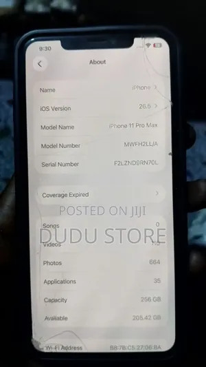 Apple iPhone 11 Pro Max 256 GB Gray