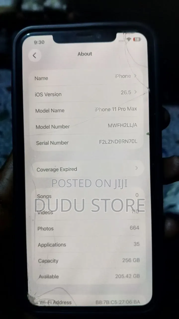 Apple iPhone 11 Pro Max 256 GB Gray