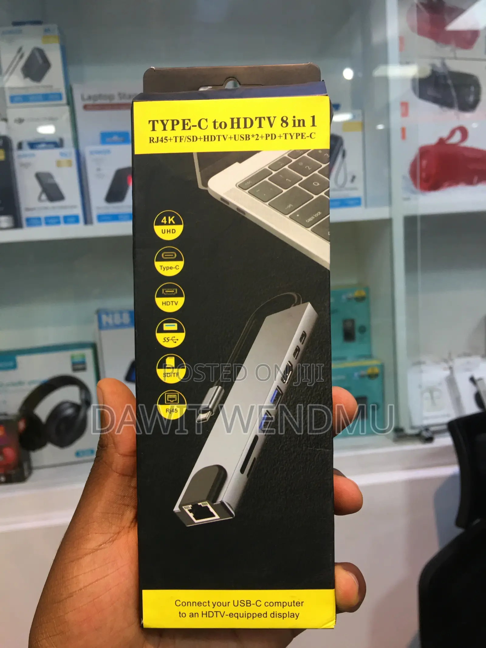 Type-C to HDTV 8 in 1