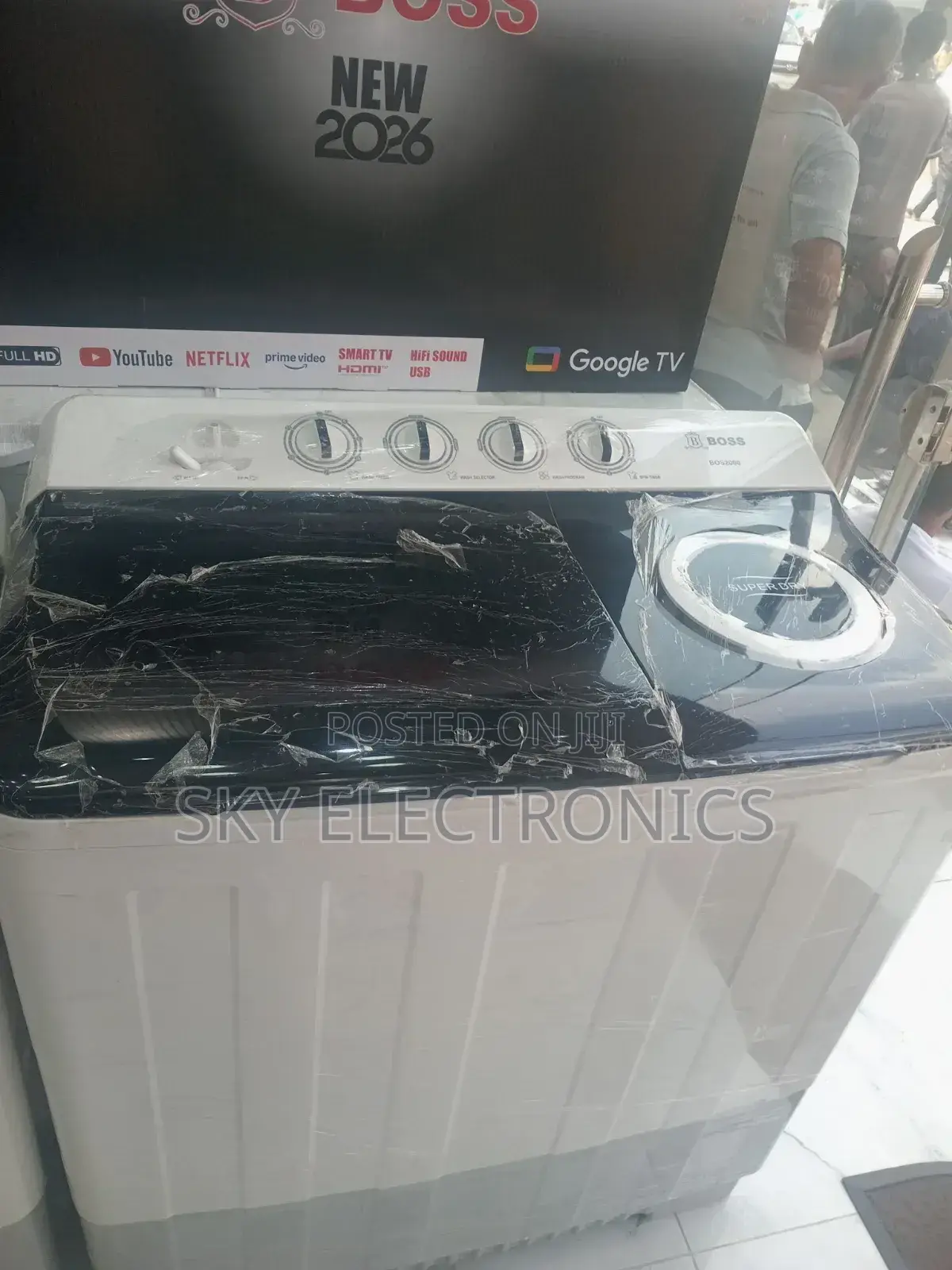 BOSS 16KG WASHING Machine Manual System