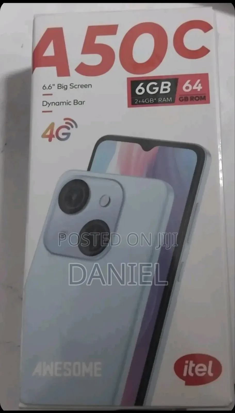New Itel A50C 32 GB Blue