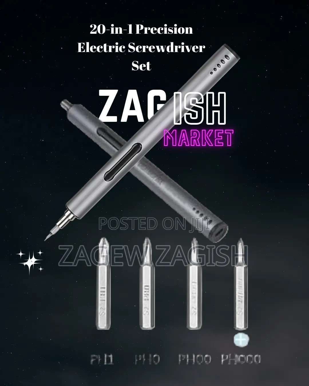 20in1 Electric Screwdriver Set