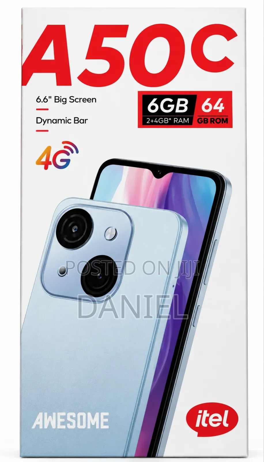 New Itel A50C 32 GB Blue
