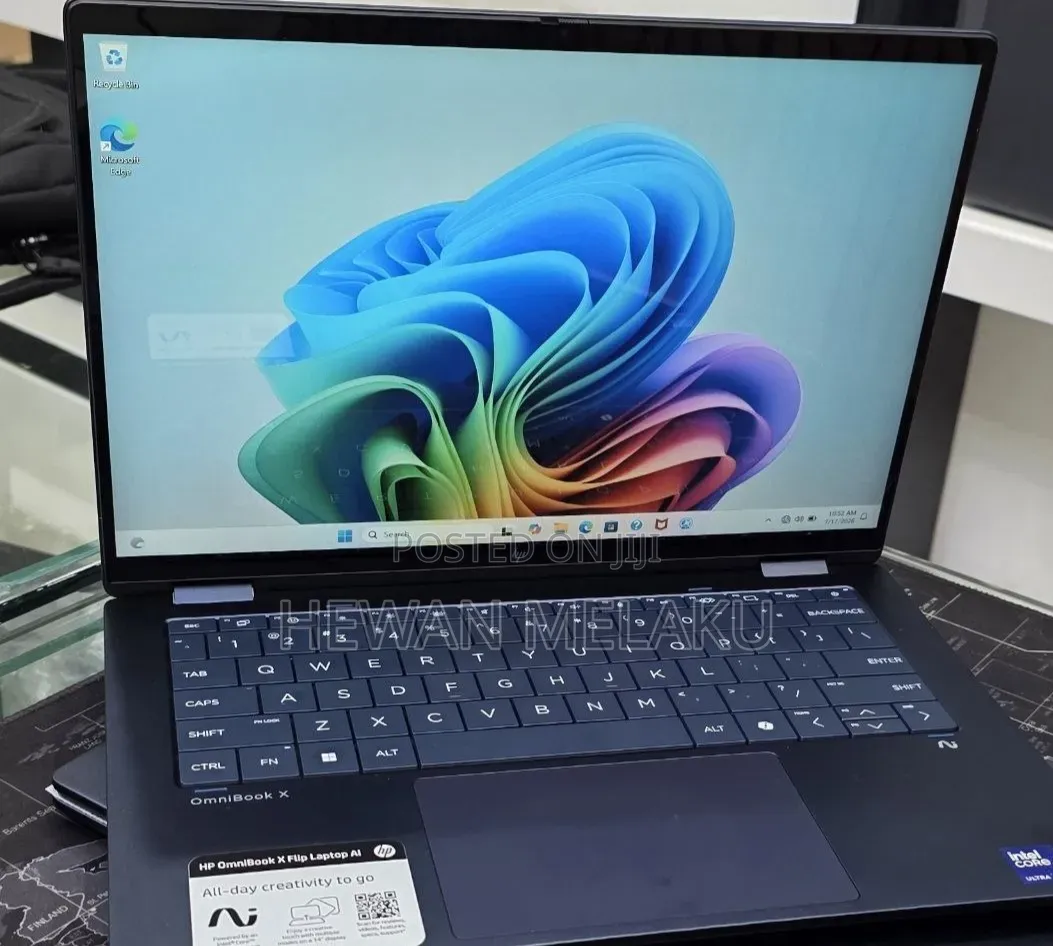 New Laptop HP OmniBook X Flip 14" 16GB Intel Core Ultra 7 SSD 1T
