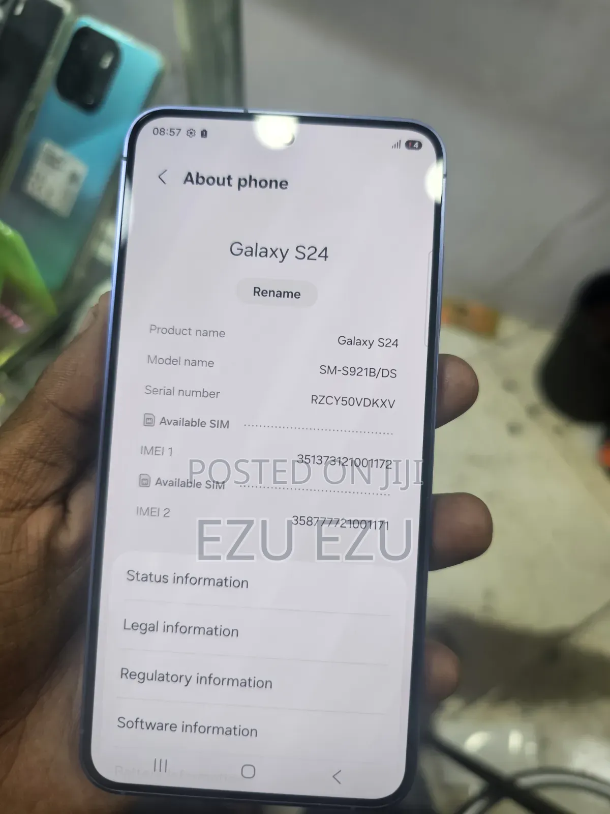 Samsung Galaxy S24 256 GB Purple