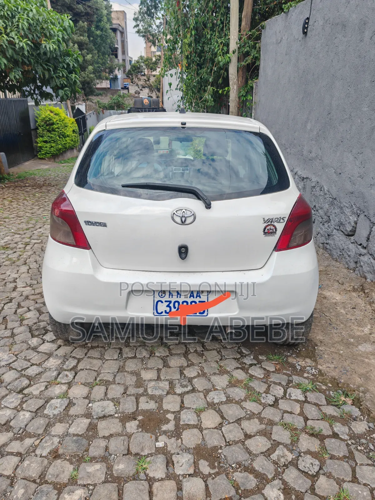Toyota Yaris 2007 White