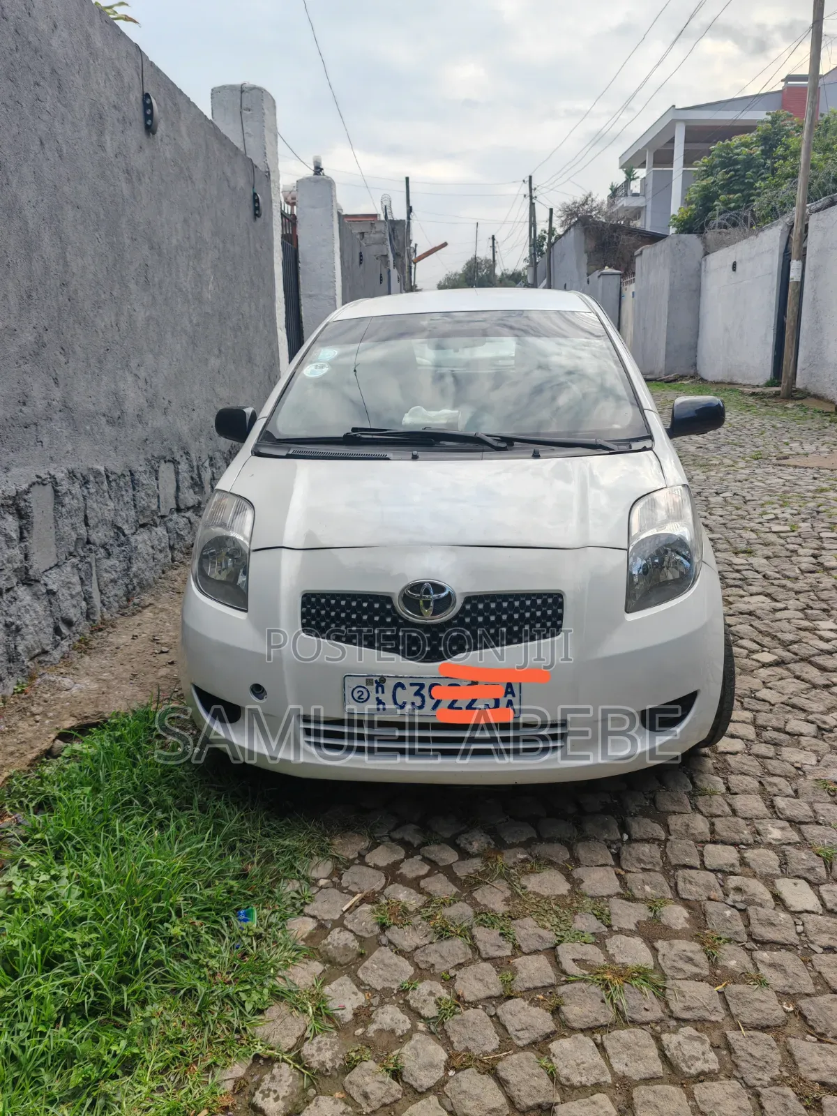Toyota Yaris 2007 White
