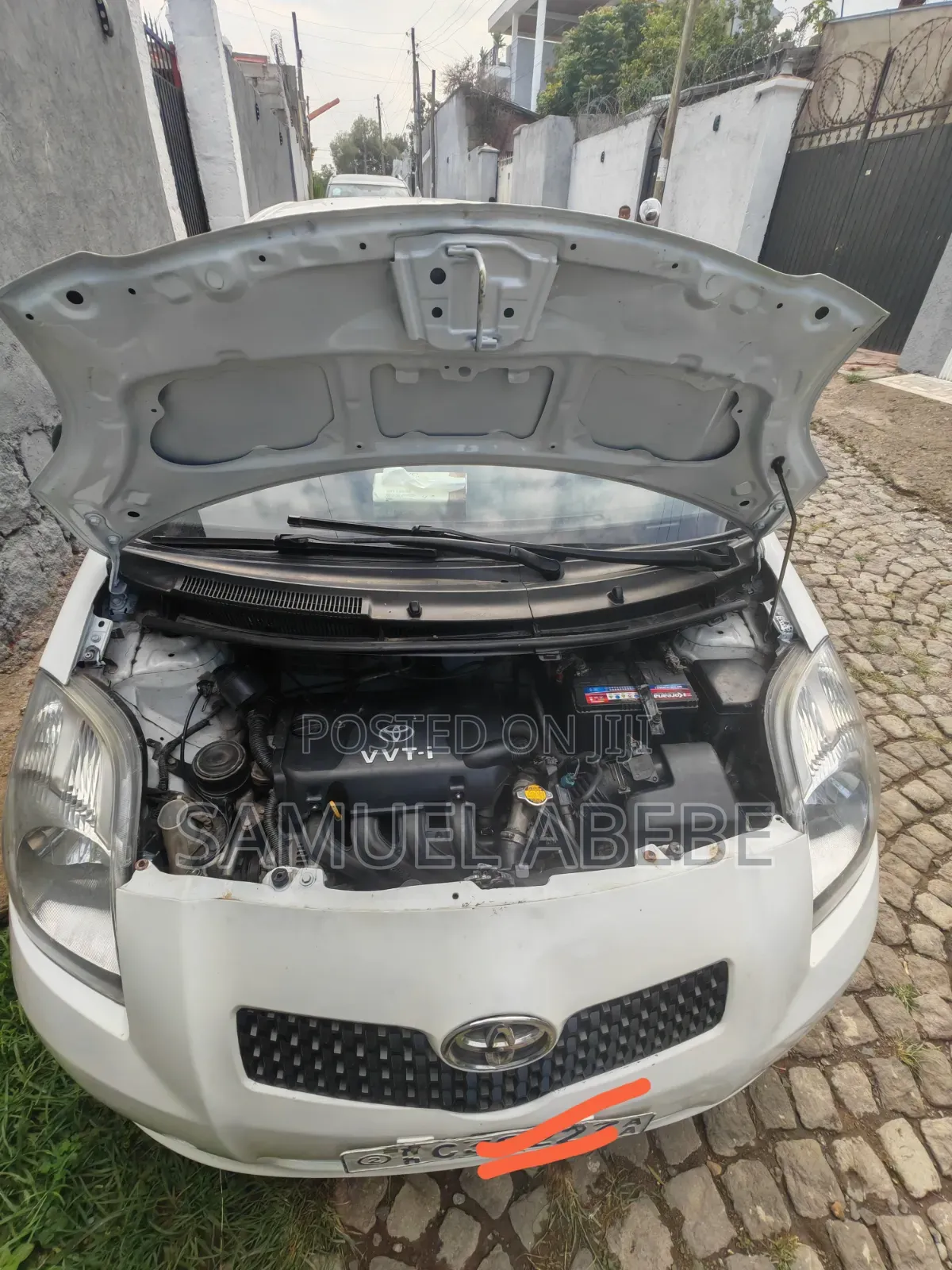 Toyota Yaris 2007 White