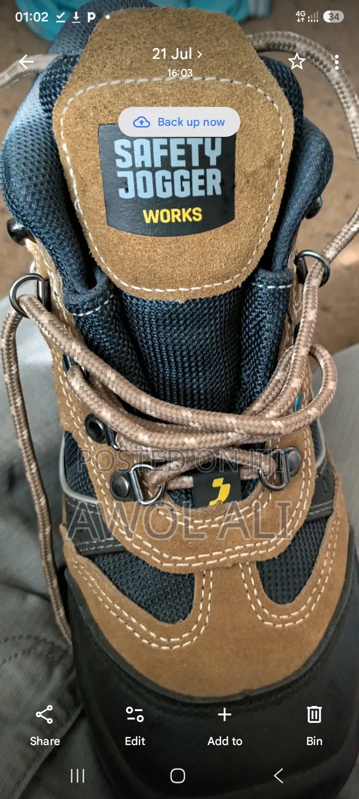 Safetty Jogger (Safety Shoe)