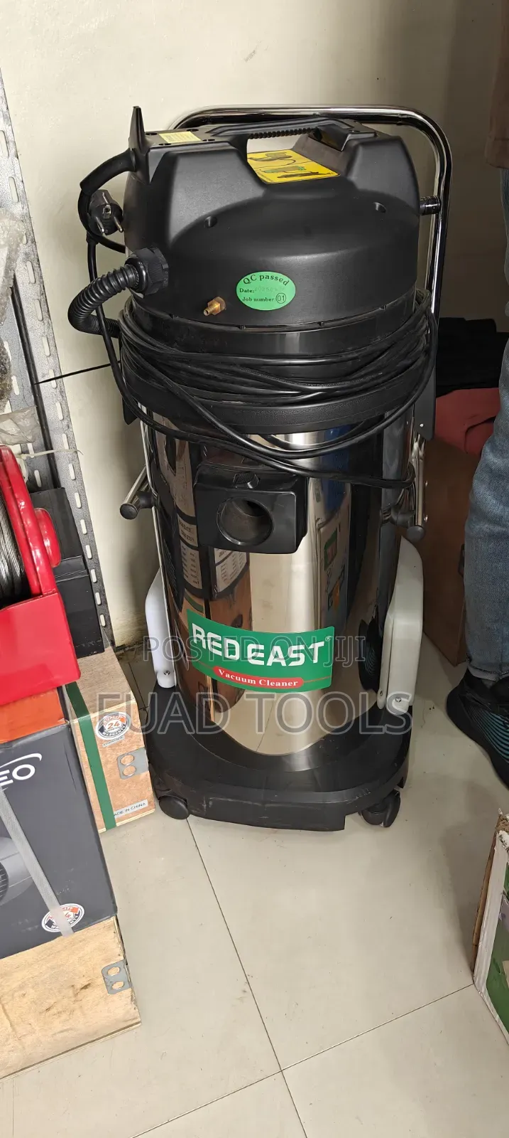 Red East Steam Vacuum Cleaner