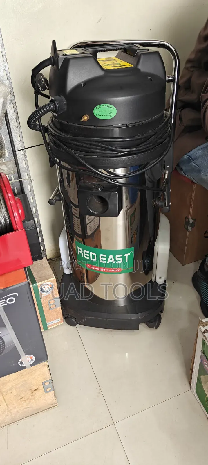 Red East Steam Vacuum Cleaner