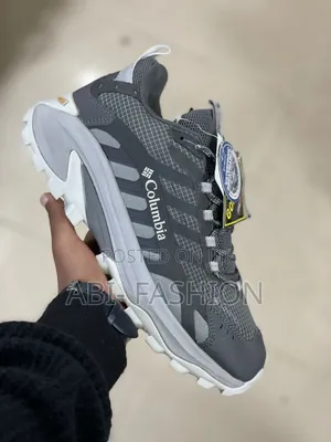 Columbia Mens Sneakers #Color Gray X White