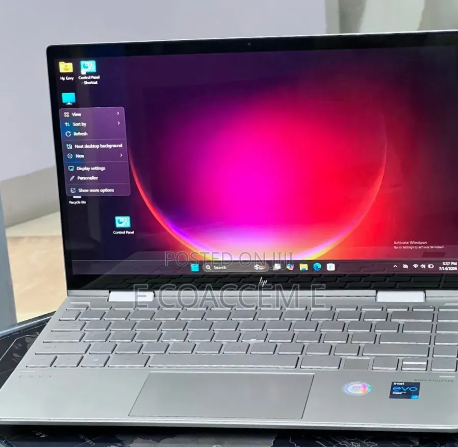 New Laptop HP Envy x360 8GB Intel Core i7 SSD 512GB