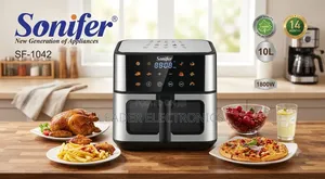 Sonifer Air Fryer a Large-Capacity, 10-Liter Digital Air Fryer