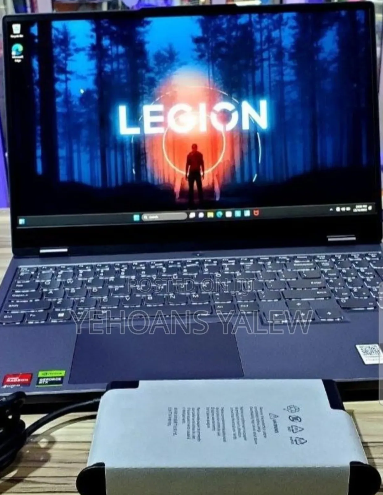 New Laptop Lenovo Legion Slim 5 16GB AMD Ryzen 7 SSD 512GB
