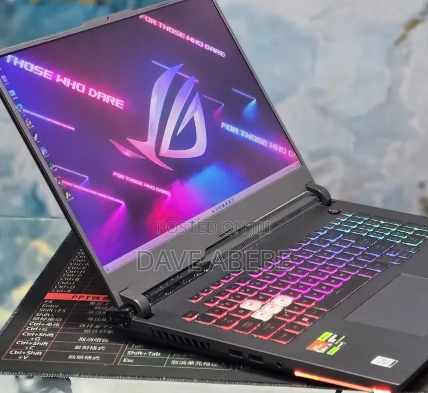 New Laptop Asus ROG Strix G17 16GB AMD Ryzen 9 SSD 1T