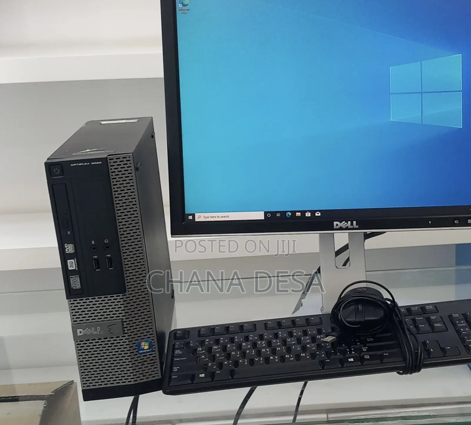 New Desktop Computer Dell OptiPlex 3020 8GB Intel Core i5 HDD 500GB