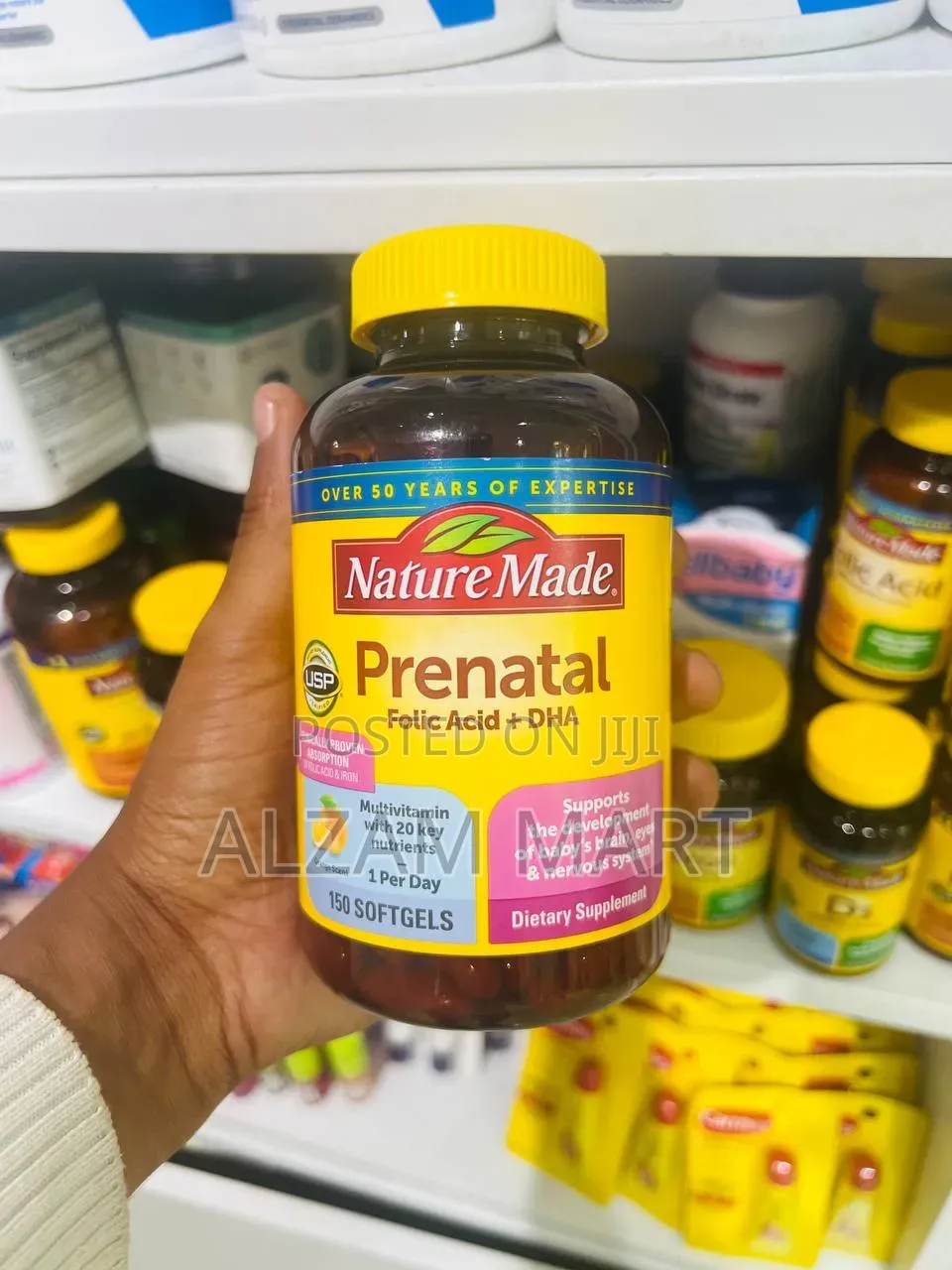 Prenatal Multi+Folic Acid +DHA 150sofgels