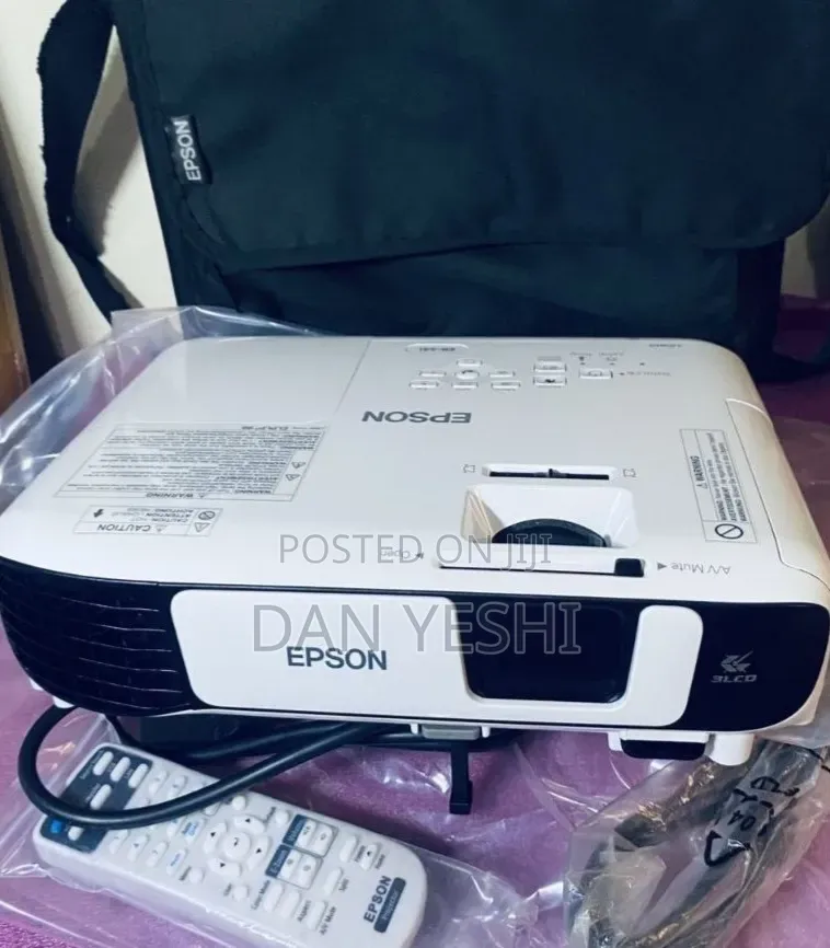 Epson Projector 
Model Name: EB-S41
  Has Bag