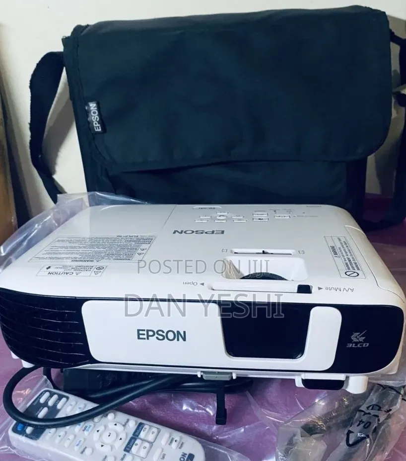 Epson Projector 
Model Name: EB-S41
  Has Bag