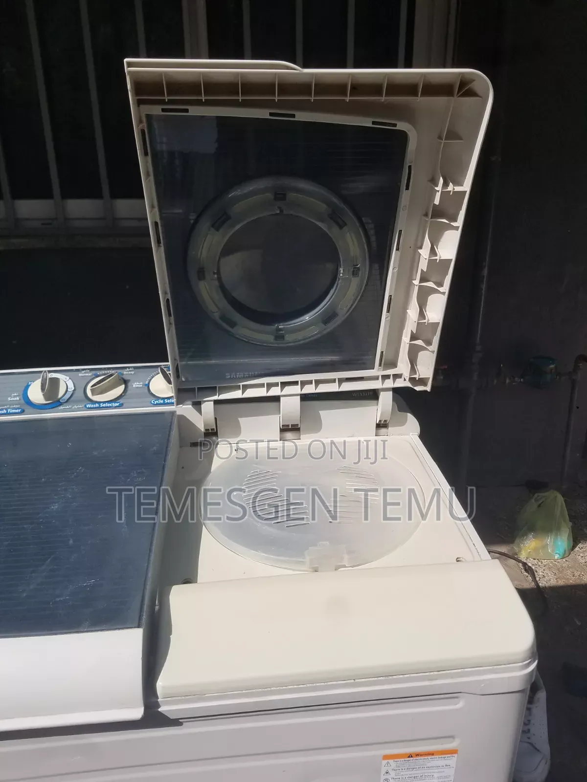 Samsung Washing Machine/የልብስ ማጠብያ ማሽን