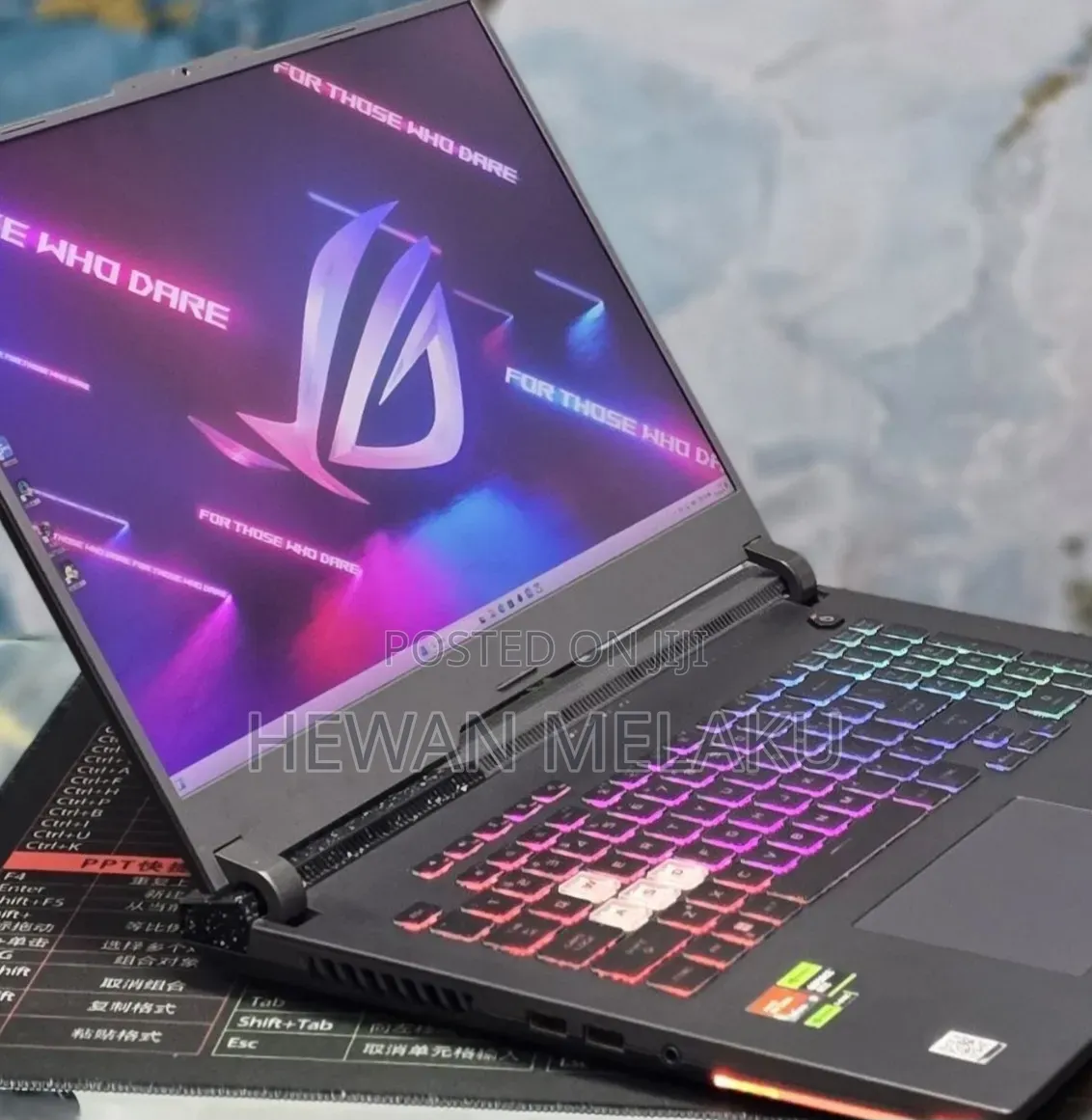 New Laptop Asus ROG Strix G17 16GB AMD Ryzen 9 SSD 1T