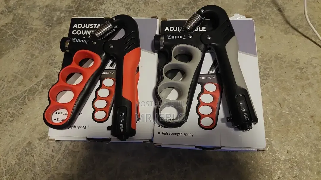 Adjustable Hand Grip Strengthener With Counter (5–100KG) | Brand New