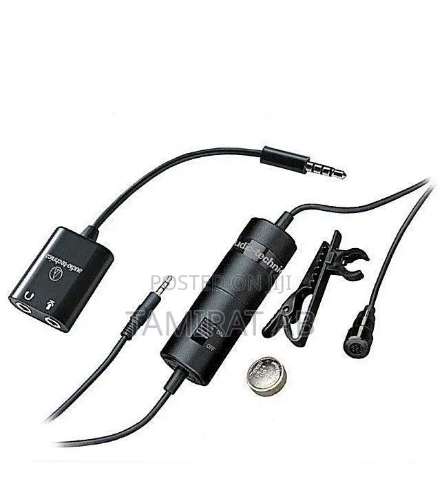 Audio-Technica ATR-3350xiS | Professional Omnidirectional Lavalier Mic