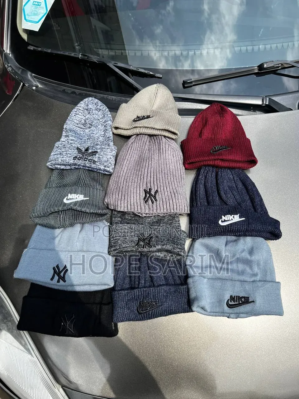 Nike, Adidas NY Knit Beanies: