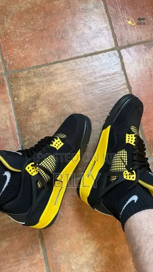 Jordan 4 Yellow Thunder