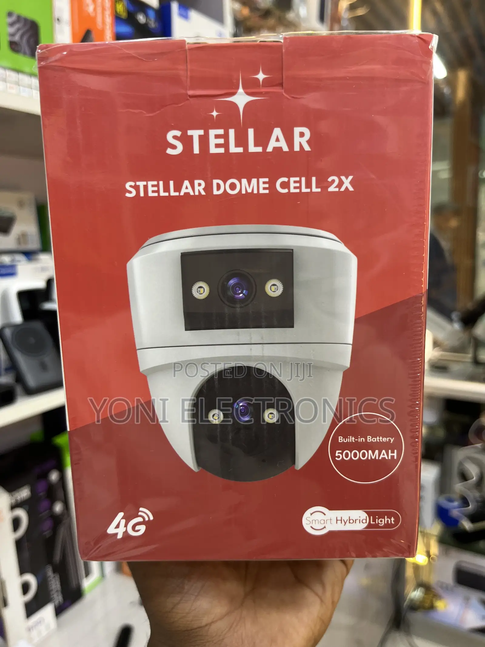 Stellar Dome Cell 2X 4G Smart Outdoor Camera
