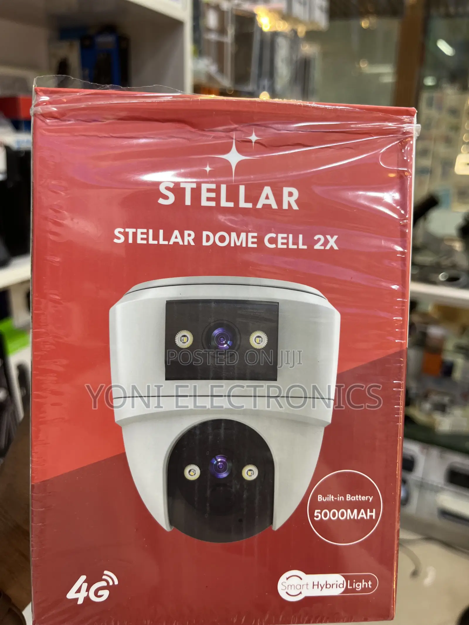 Stellar Dome Cell 2X 4G Smart Outdoor Camera