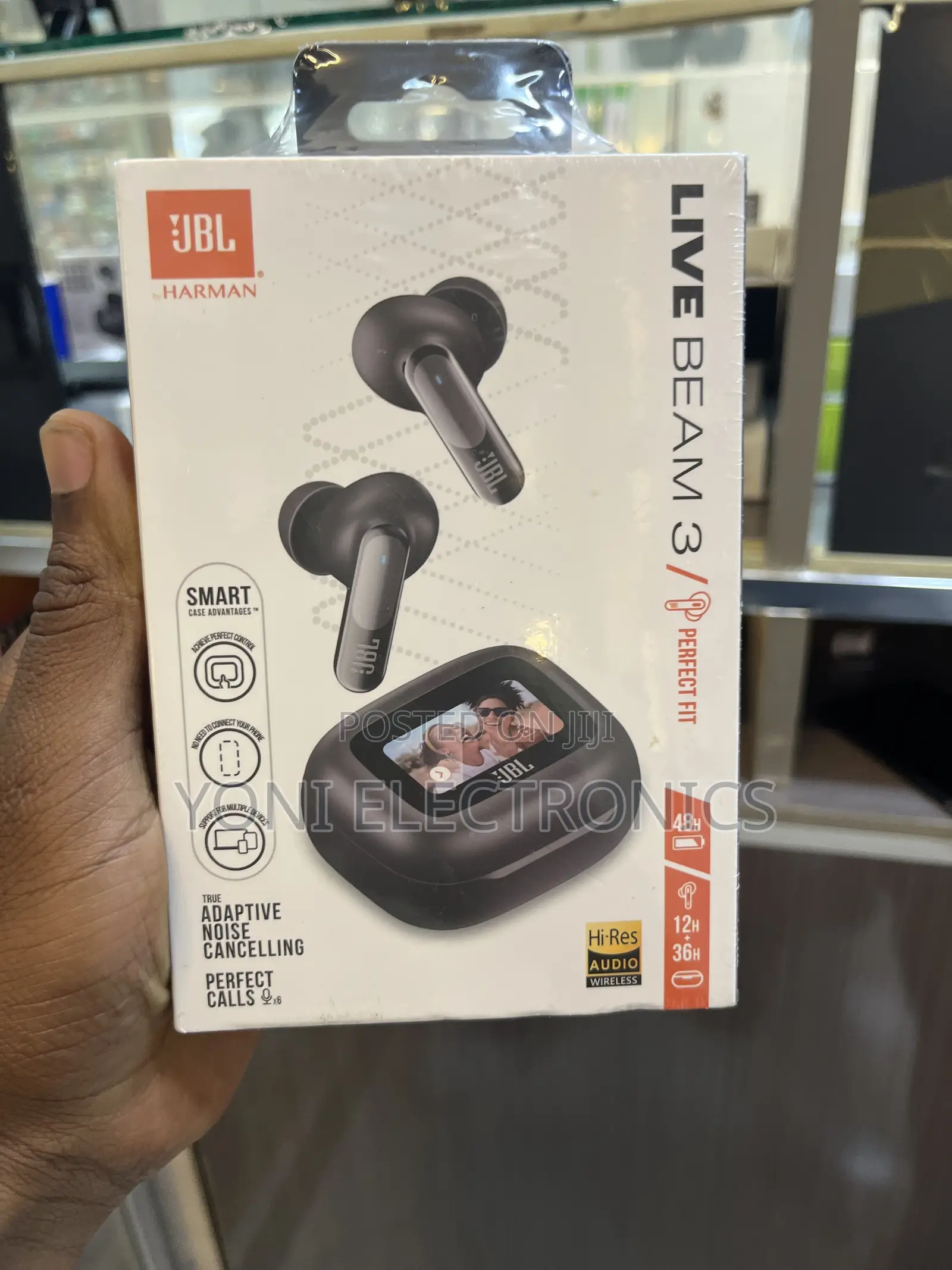 JBL Live Beam 3 True Adaptive Noise Cancelling Earbuds