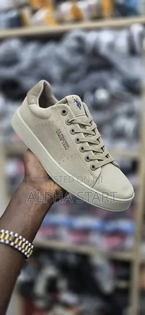 Us Polo ASSN Since 1890 High Master Quality Flat Lather Shoes for Man