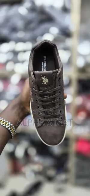Us Polo ASSN Since 1890 High Master Quality Flat Lather Shoes for Man