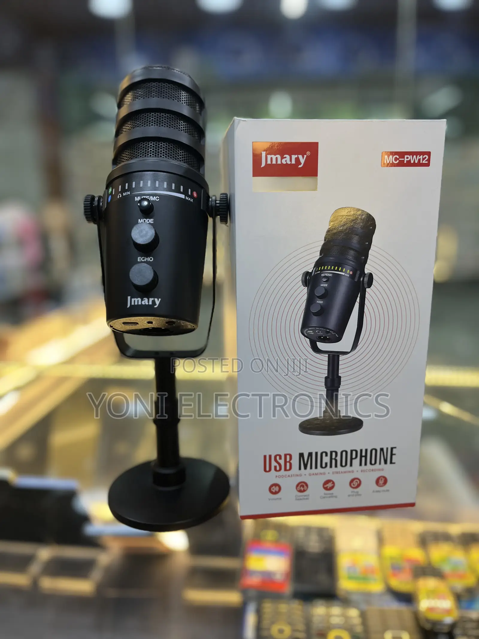 Jmary MC-PW12 USB Desktop Microphone