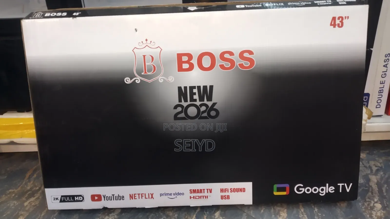 BOSS TV 43 Inch Google Smar