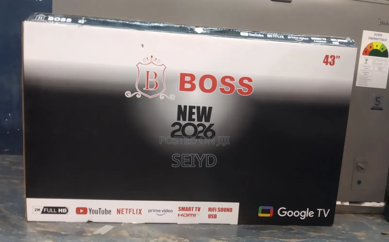 BOSS TV 43 Inch Google Smar