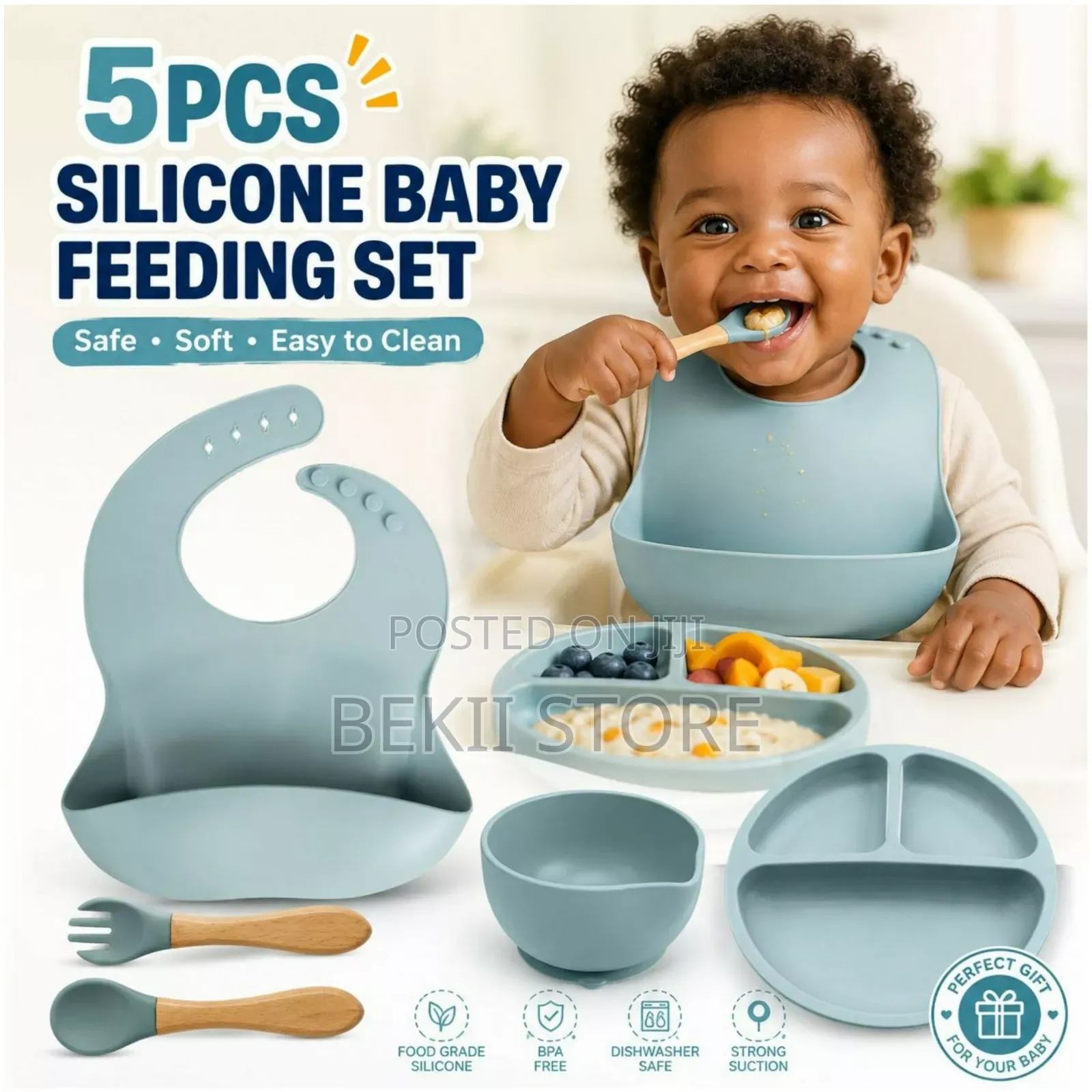 የህፃናት ምግብ መመገቢያ ኪት Baby Food Feeding Kit