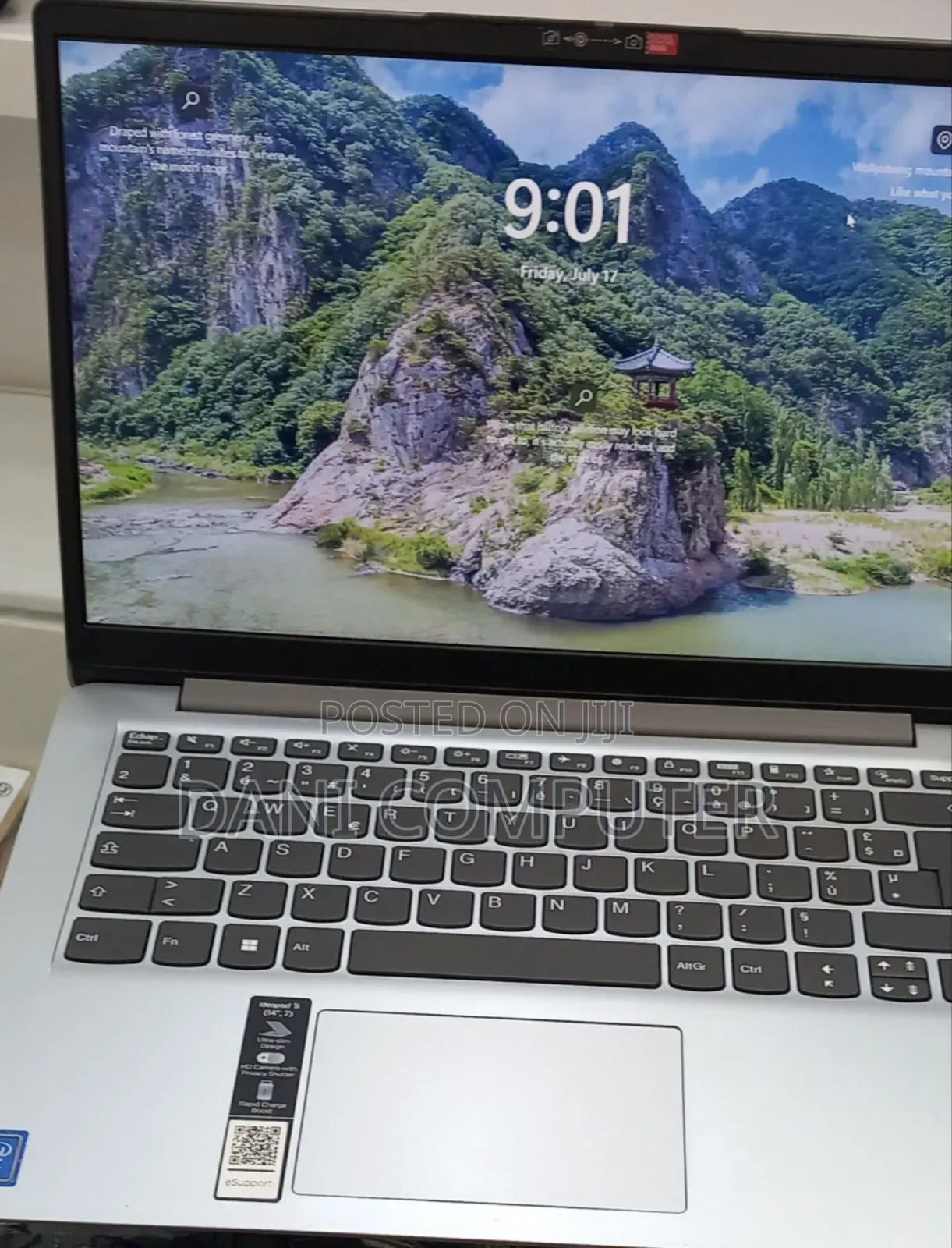 New Laptop Lenovo Ideapad 3 8GB HDD 128GB