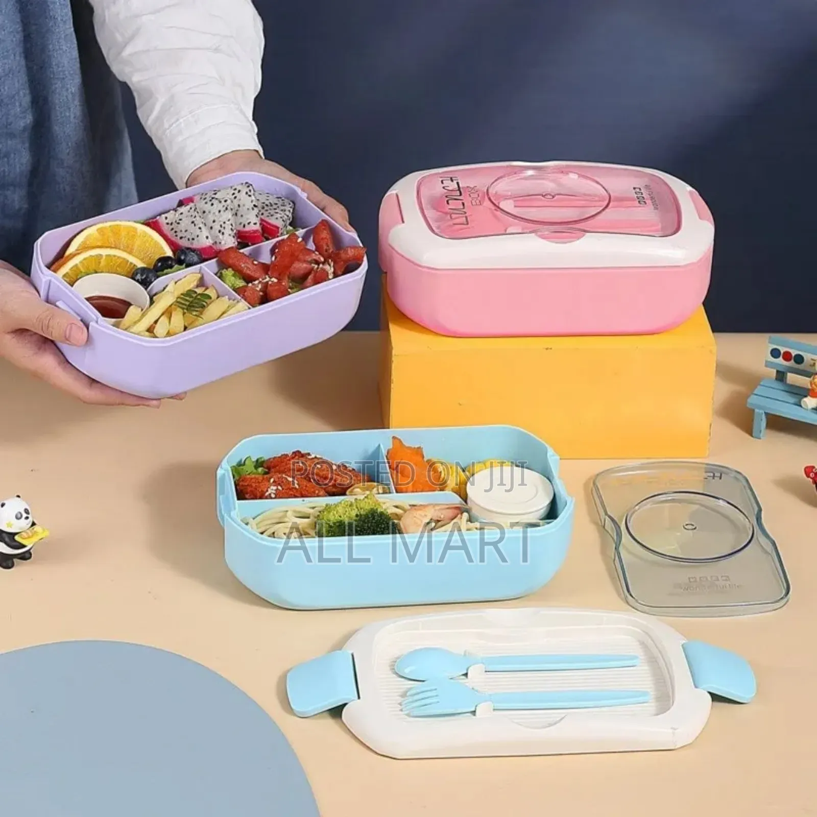 Lunch Box With Bottle
