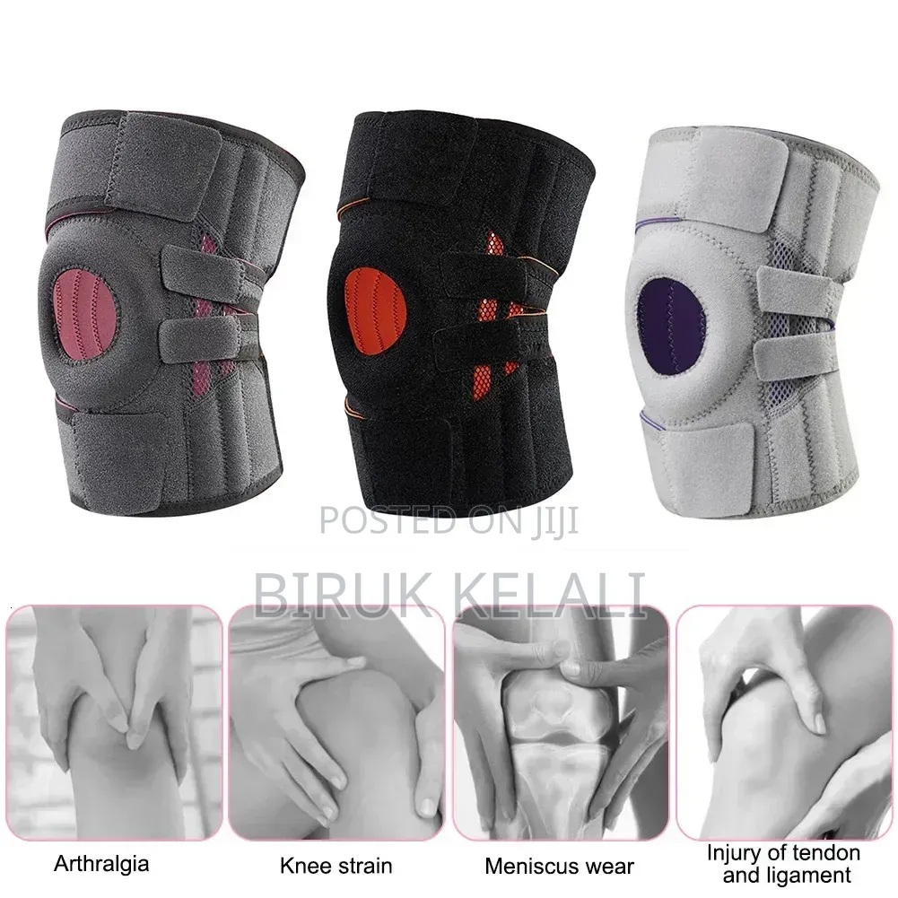 Orthopedic Knee Pad With Silicone Spring Knee Brace Support Joint