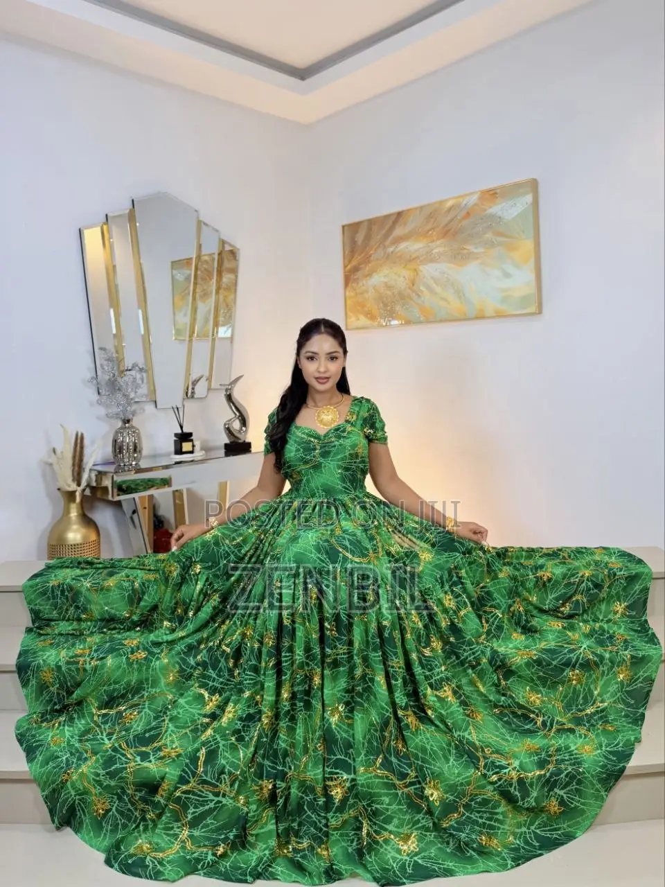 Chiffon Dress in Addis Ababa